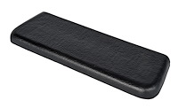 Armrest Pad Fits Select 1965-1967 GM Models, Rear [Left/Driver or Right/Passenger Side, OE-Style Seville Grain, Black]