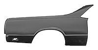 Full Quarter Panel for 1978-1987 Chevrolet El Camino/GMC Caballero [Right/Passenger Side]