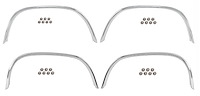 Front and Rear Wheel Well Molding Kit for 1980-1983 Ford F-100, 1980-1986 Ford Bronco, F-150, F-250, F-350
