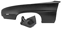 Left Front Fender with Lower Extension Kit for 1969 Chevy Camaro [Standard Non-RS]