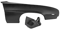 Right Front Fender with Lower Extension Kit for 1969 Chevy Camaro [Standard Non-RS]