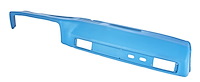 Dash Pad Fits Select 1979-1980 Chevrolet & GMC C/K Series Truck, Suburban, Blazer, Jimmy, OEM-Style [Blue, Vinyl-Wrapped]