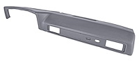 Dash Pad Fits Select 1979-1980 Chevrolet & GMC C/K Series Truck, Suburban, Blazer, Jimmy, OEM-Style [Medium Gray, Vinyl-Wrapped]