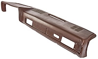 Dash Pad Fits Select 1981-1991 Chevrolet & GMC C/K and R/V Series Truck, Suburban. OEM-Style [Dark Brown, Vinyl-Wrapped]
