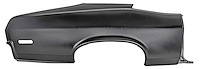Full Quarter Panel w/o Sail Panel for 1970-1972 Chevrolet Nova, 1971-1972 Pontiac Ventura 2 Door Coupe [Right/Passenger Side]