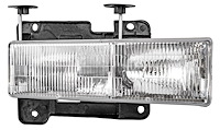 Headlamp Assembly for 1988-2002 Chevrolet and GMC Trucks/SUVs [Right/Passenger Side, w/Bulb]