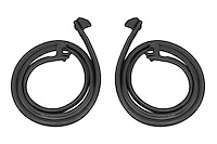 Door Seals for 1966-1967 Chevy Chevelle, Malibu 2-Door Hardtop/Convertible