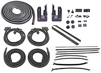 Weatherstrip w/Authentic OE Felts Kit for 1969 Chevy Chevelle 2-Door Hardtop
