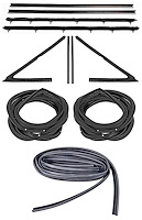 Weatherstrip w/OE Style Felts Kit for 1968-1972 Chevy El Camino