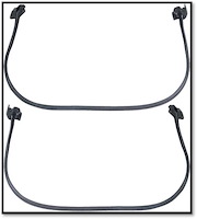 Door Frame Weatherstrip Seals for 1982-1992 Chevrolet Camaro & Pontiac Firebird