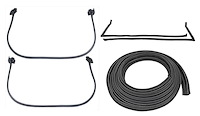 Mini Weatherstrip Kit for 1982-1992 Chevy Camaro, Pontiac Firebird (Non-T-Top Models)