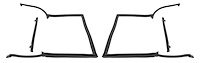 T-Top Weatherstrip Seal Set for 1982-1992 Chevrolet Camaro & Pontiac Firebird