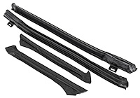 Horizontal and Vertical Roof Rail Weather Seals for 1987-1992 Chevrolet Camaro, Pontiac Firebird Convertibles