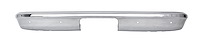 Rear Bumper Fits Select 1967-1972 Chevrolet & GMC C/K Series Fleetside Trucks, Blazer, Jimmy, Suburban [Chrome]