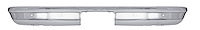 Rear Bumper Fits Select 1967-1987 Chevrolet & GMC C/K Series Stepside Trucks w/o Impact Strip Holes [Chrome]