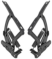 Hood Hinges w/Springs for 1968-1970 Pontiac Tempest, 1968-1972 Pontiac GTO & Lemans