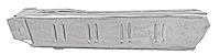 Trunk Floor Filler Extension Panel for 1968-1970 Plymouth Belvedere, GTX, Road Runner, Satellite, & Superbird [Left, Driver Side