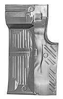 Trunk Floor Pan for 1968-1970 Dodge Charger [Right, Passenger Side]  