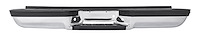 Rear Step Bumper Select 1988-2000 Chevrolet & GMC C & K-Series Fleetside Trucks [Chrome]