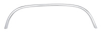 Rear Wheel Well Molding for Select 1988-2000 Chevrolet & GMC Trucks/SUVs [Left/Driver Side]