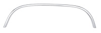 Rear Wheel Well Molding for Select 1988-2000 Chevrolet & GMC Trucks/SUVs [Right/Passenger Side]