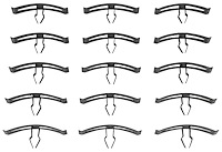 Hood to Cowl Seal Clips for Select 1968-1969 GM A-Body Vehicles