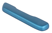Armrest Pad Fits Select 1968-1972 GM Models, Front [Right/Passenger Side, Medium Blue]
