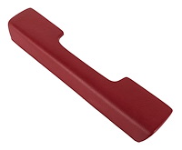 Armrest Pad Fits 1970-1971 Chevrolet Camaro & Pontiac Firebird, Front [Left/Driver or Right/Passenger Side, Red]