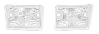 Parking Light Lenses for 1967-1968 Chevrolet Camaro Rally Sport w/Hidden Headlights [Clear]