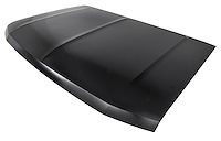 OE-Style Hood Fits Select 1992-1996 Ford F-Series Trucks, Bronco [Steel]