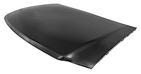OE-Style Hood for 1997-2004 Ford F150, F250, F350 Trucks, 1997-2002 Ford Expedition [Steel]