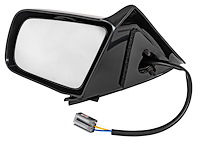 Side View Mirror - Power Remote for 1987-1993 Ford Mustang Coupe/Hatchback Models [Left/Driver Side]