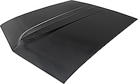 OE-Style Hood for 1969-1970 Ford Mustang w/o Shaker Scoop Holes [Steel]