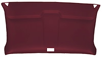 Retro-Style ABS Plastic Headliner for 1973-1987 Chevrolet/GMC Standard Cab Truck [Cloth, Garnet Red]