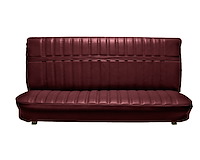 Front Bench Seat Upholstery for 1973-1980 Chevrolet/GMC Standard Cab Truck [Madrid Grain, Maroon]