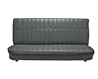 Front Bench Seat Upholstery for 1973-1980 Chevrolet/GMC Standard Cab Truck [Madrid Grain, Charcoal]