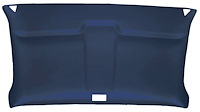 Retro-Style ABS Plastic Headliner for 1973-1987 Chevrolet/GMC Standard Cab Truck [Foambacked Perforated Vinyl, Medium Blue]