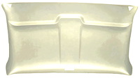Retro-Style ABS Plastic Headliner for 1973-1987 Chevrolet/GMC Standard Cab Truck [Foambacked Perforated Vinyl, Off White]