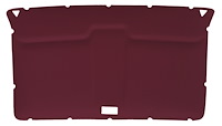 ABS Plastic Headliner for 1973-1987 Chevrolet/GMC Standard Cab Truck [Foambacked Cloth, Dark Red]