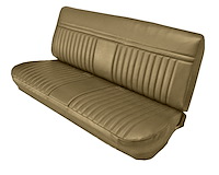 Front Bench Seat Upholstery for 1981-1987 Chevrolet/GMC Standard/Crew Cab Truck [Madrid Grain Vinyl, Palomino]
