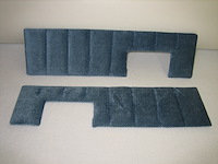 Front Door Panel Inserts Fits Select 1981-1991 Chevrolet/GMC Truck, Blazer, Jimmy [Regal Velour, Blue]