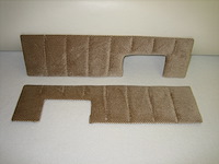 Front Door Panel Inserts Fits Select 1981-1991 Chevrolet/GMC Truck, Blazer, Jimmy [Regal Velour, Sandstone]