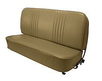 Bench Seat Upholstery for 1955 (2nd Series)-1959 Chevrolet/GMC Standard Cab Truck [With Pleats, Palomino]