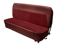 Bench Seat Upholstery for 1955 (2nd Series)-1959 Chevrolet/GMC Standard Cab Truck [Cameo Style, Burgundy/Maroon]