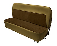 Bench Seat Upholstery for 1955 (2nd Series)-1959 Chevrolet/GMC Standard Cab Truck [Cameo Style, Sandstone/Palomino]