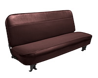 Bench Seat Upholstery for 1960-1966 Chevrolet/GMC Standard Cab Truck [With Pleats, Maroon]