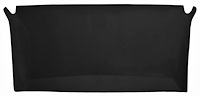 ABS Plastic Headliner for 1977-1991 Chevrolet Blazer/GMC Jimmy [Perforated Foambacked Vinyl, Black]