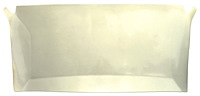 ABS Plastic Headliner for 1977-1991 Chevrolet Blazer/GMC Jimmy [Perforated Foambacked Vinyl, White]