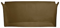 ABS Plastic Headliner for 1977-1991 Chevrolet Blazer/GMC Jimmy [Perforated Foambacked Vinyl, Ginger]