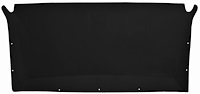Retro-Style ABS Plastic Headliner for 1977-1991 Chevrolet Blazer/GMC Jimmy [Perforated Foambacked Vinyl, Black]